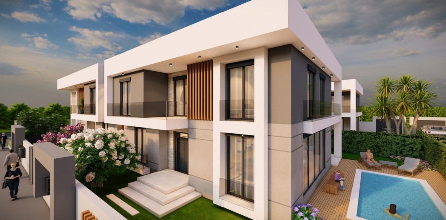 3+1 Villa  i Antalya, Tyrkiet Nr. 64346