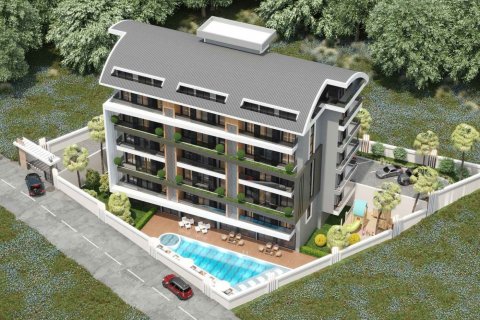 2+1 Lejlighed  i Avsallar, Antalya, Tyrkiet Nr. 63276 - 1