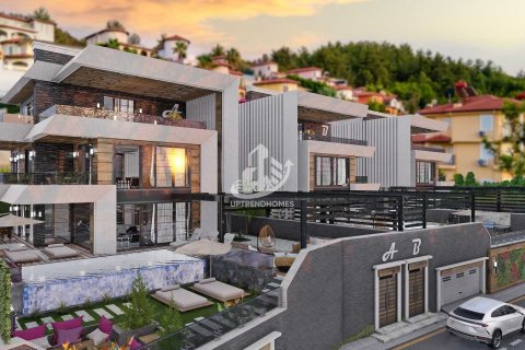 4+1 Villa  i Kargicak, Alanya, Antalya, Tyrkiet Nr. 64813 - 11