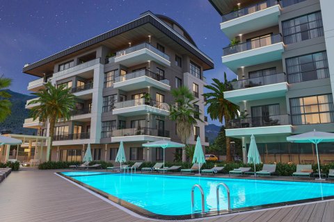 3+1 Lejlighed i A new luxury complex, with all the amenities and ideal conditions for living in the Oba area, Alanya, Antalya, Tyrkiet Nr. 63970 - 5