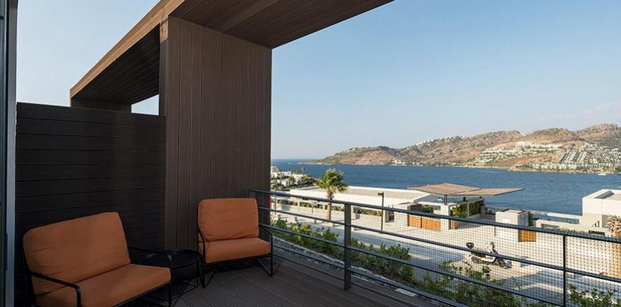 3+1 Villa  i Bodrum, Mugla, Tyrkiet Nr. 64218