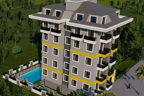 1+1 Lejlighed  i Avsallar, Antalya, Tyrkiet Nr. 66841 - 1