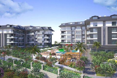 2+1 Lejlighed i Olive Resort, Oba, Antalya, Tyrkiet Nr. 62794 - 4