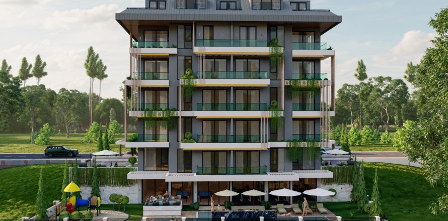 2+1 Penthouse  i Avsallar, Antalya, Tyrkiet Nr. 63238