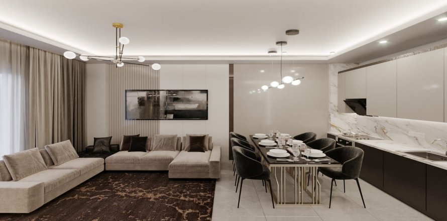 1+1 Lejlighed i Veluxe Residence &#8212; резиденция отельной концепции с инфраструктурой отдыха и СПА, Alanya, Antalya, Tyrkiet Nr. 71958