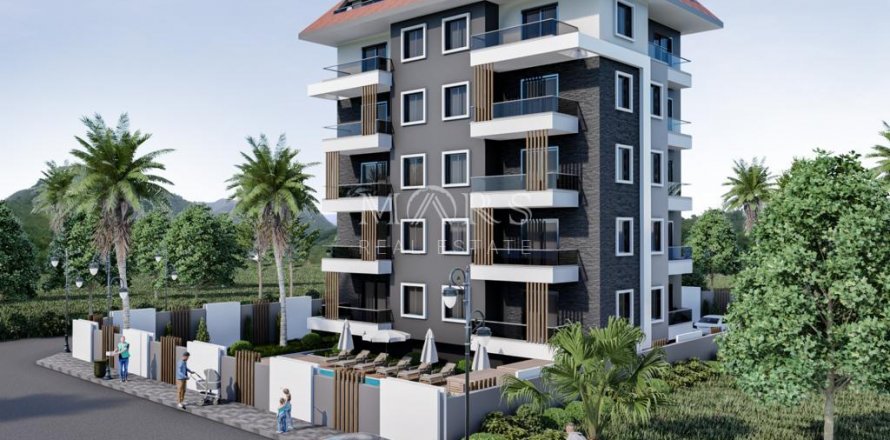 2+1 Lejlighed i Residential complex in the Kestel area with all the necessary infrastructure on the territory, Alanya, Antalya, Tyrkiet Nr. 68556