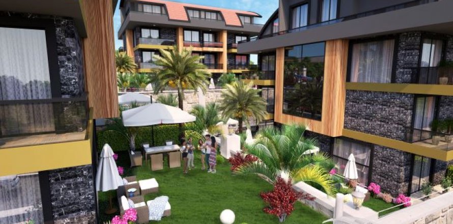 3+1 Penthouse  i Alanya, Antalya, Tyrkiet Nr. 69186