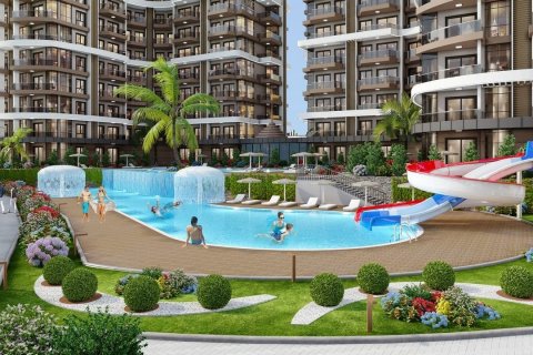 1+1 Lejlighed  i Alanya, Antalya, Tyrkiet Nr. 68356 - 4