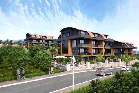 3+1 Penthouse  i Alanya, Antalya, Tyrkiet Nr. 69186 - 3