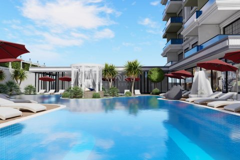 1+1 Lejlighed i Modern residential complex in Kargicak area near the sea, Alanya, Antalya, Tyrkiet Nr. 68532 - 21