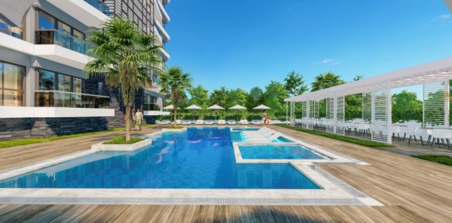 2+1 Penthouse  i Mahmutlar, Antalya, Tyrkiet Nr. 70134