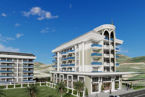 2+1 Lejlighed i Modern residential complex in Kargicak area near the sea, Alanya, Antalya, Tyrkiet Nr. 68533 - 1