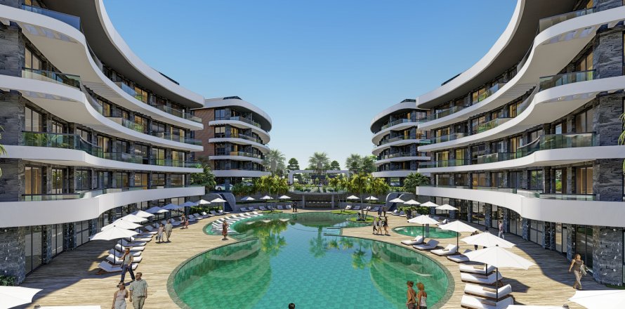 4+1 Penthouse  i Oba, Antalya, Tyrkiet Nr. 68909