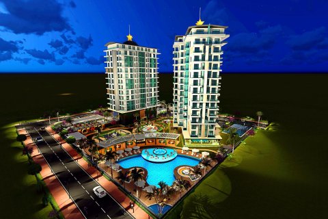 2+1 Lejlighed i Residential complex with the comfort of a five-star hotel in Mahmutlar, Alanya, Antalya, Tyrkiet Nr. 68563 - 5