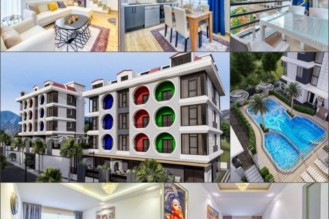 2+1 Penthouse  i Mahmutlar, Antalya, Tyrkiet Nr. 70781 - 1