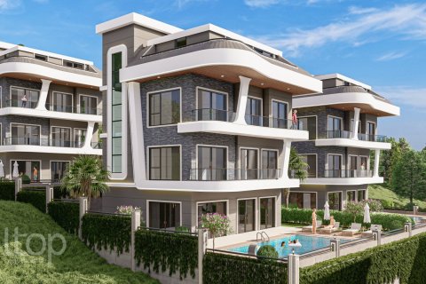 4+1 Villa  i Alanya, Antalya, Tyrkiet Nr. 70998 - 1