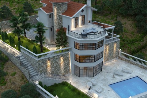 4+2 Villa  i Kargicak, Alanya, Antalya, Tyrkiet Nr. 71471 - 1