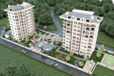 2+1 Lejlighed  i Alanya, Antalya, Tyrkiet Nr. 66990 - 1