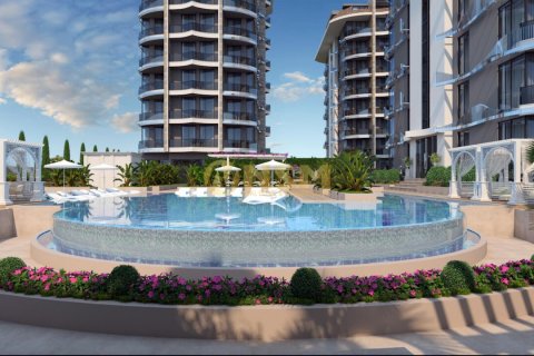 1+1 Lejlighed  i Alanya, Antalya, Tyrkiet Nr. 70386 - 12