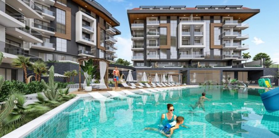 3+1 Penthouse  i Kestel, Antalya, Tyrkiet Nr. 67718