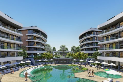 2+1 Penthouse  i Oba, Antalya, Tyrkiet Nr. 68470 - 1