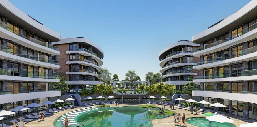 2+1 Penthouse  i Oba, Antalya, Tyrkiet Nr. 68471