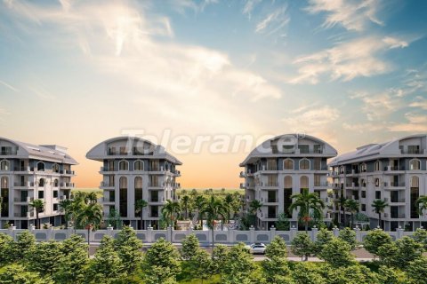 1+1 Lejlighed  i Alanya, Antalya, Tyrkiet Nr. 67021 - 2
