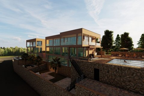 4+1 Villa  i Alanya, Antalya, Tyrkiet Nr. 71462 - 1