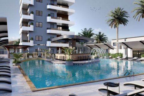 1+1 Lejlighed  i Mahmutlar, Antalya, Tyrkiet Nr. 70091 - 1