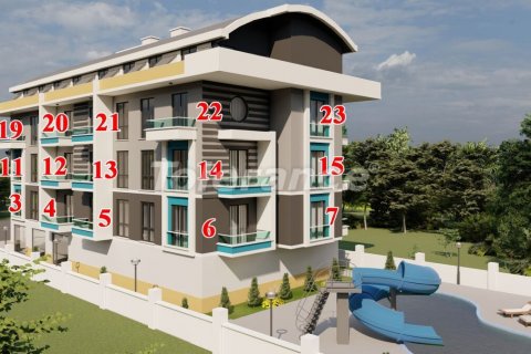 2+1 Lejlighed  i Alanya, Antalya, Tyrkiet Nr. 69515 - 6