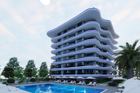 1+1 Lejlighed  i Alanya, Antalya, Tyrkiet Nr. 76622 - 14