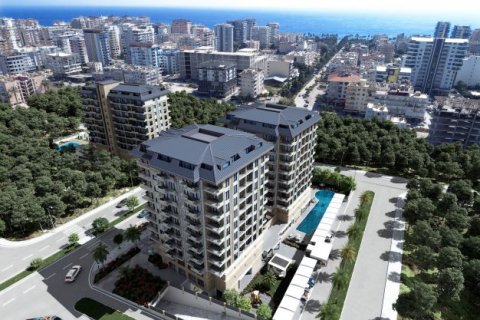 3+1 Penthouse  i Mahmutlar, Antalya, Tyrkiet Nr. 73516 - 16