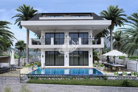 4+1 Villa  i Kargicak, Alanya, Antalya, Tyrkiet Nr. 34268 - 3