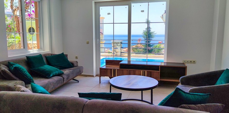 3+1 Villa  i Kalkan, Antalya, Tyrkiet Nr. 72585