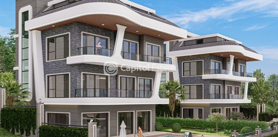 4+1 Villa  i Antalya, Tyrkiet Nr. 74737