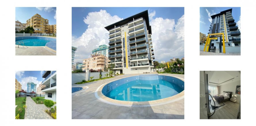 2+1 Penthouse  i Mahmutlar, Antalya, Tyrkiet Nr. 73048