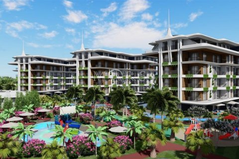 1+1 Lejlighed i Residential complex in the Oba area with all the necessary social infrastructure nearby, Alanya, Antalya, Tyrkiet Nr. 73822 - 1