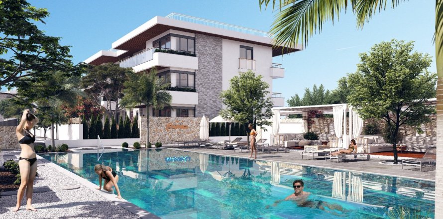 3+1 Lejlighed  i Side, Antalya, Tyrkiet Nr. 73548