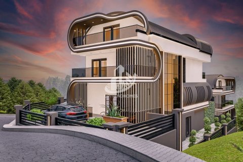 5+1 Villa  i Kargicak, Alanya, Antalya, Tyrkiet Nr. 72476 - 8