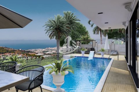 4+1 Villa  i Kargicak, Alanya, Antalya, Tyrkiet Nr. 34268 - 8