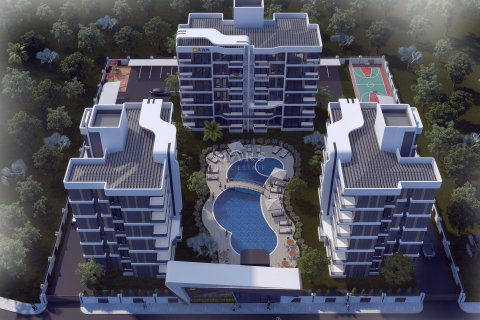 1+1 Lejlighed i Residential complex in Antalya, located in Aksu district, Alanya, Antalya, Tyrkiet Nr. 73813 - 11