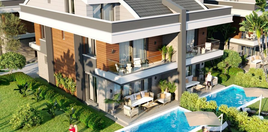 5+1 Villa i Antalya, Tyrkiet Nr. 77393