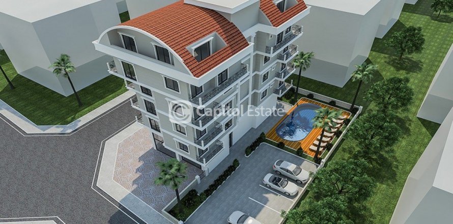 3+1 Lejlighed  i Antalya, Tyrkiet Nr. 74387