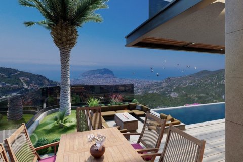 4+1 Villa  i Alanya, Antalya, Tyrkiet Nr. 72631 - 3