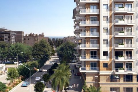 3+1 Penthouse  i Mahmutlar, Antalya, Tyrkiet Nr. 73516 - 5