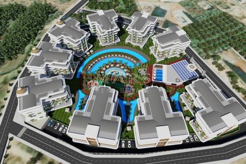 3+1 Lejlighed i Residential complex in the Oba area with all the necessary social infrastructure nearby, Alanya, Antalya, Tyrkiet Nr. 73824 - 25
