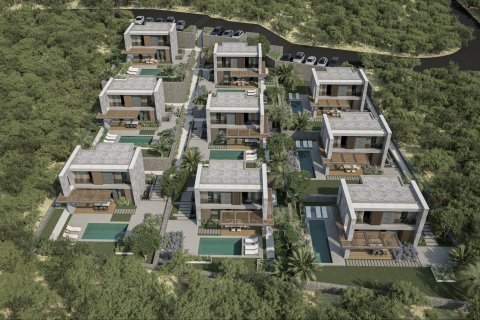 3+1 Villa  i Bodrum, Mugla, Tyrkiet Nr. 77470 - 17