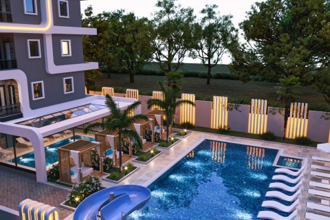 3+1 Penthouse  i Mahmutlar, Antalya, Tyrkiet Nr. 73045 - 1