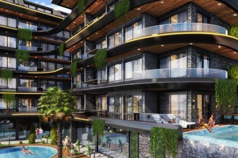 1+1 Penthouse  i Kestel, Antalya, Tyrkiet Nr. 77047 - 8