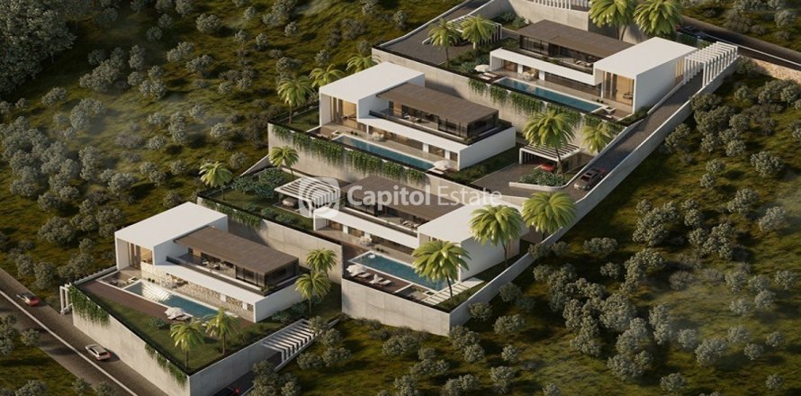 4+1 Villa  i Antalya, Tyrkiet Nr. 74074